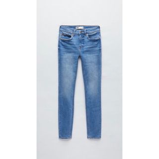 ザラ(ZARA)の未使用🌟　ZARA BLUE SKINNY JEANS  36(デニム/ジーンズ)