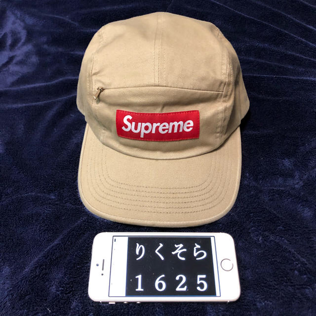 断 17SS SUPREME FRONT PANEL ZIP CAMP CAP