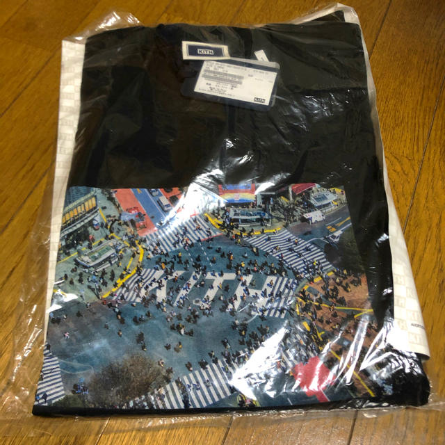 限定品☆KITH TOKYO 限定Tシャツ スクランブル ブラック　Lサイズ