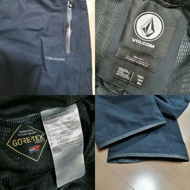 【美品】18-19 VOLCOM L GORE-TEX PANT 黒サイズL