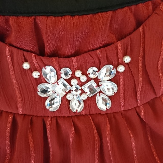 axes femme(アクシーズファム)のドレス 赤 レディースのフォーマル/ドレス(ミディアムドレス)の商品写真