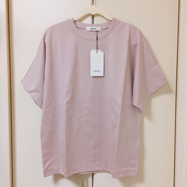 Ron Herman(ロンハーマン)のebureエブールTシャツピンク2020ss新色新品タグ付き レディースのトップス(Tシャツ(半袖/袖なし))の商品写真