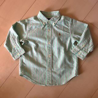 ラルフローレン(Ralph Lauren)のラルフローレン  ストライプ  シャツ 90cm(ブラウス)