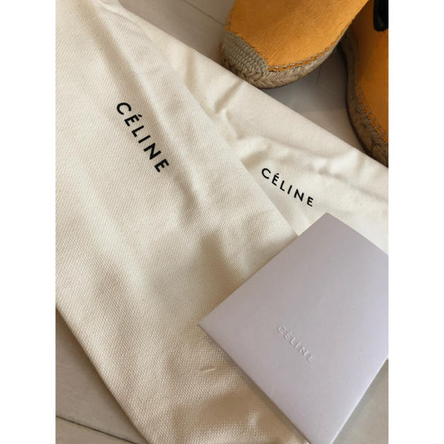 celine(セリーヌ)のCELINE ハラコ　エスパドリーユ レディースの靴/シューズ(スリッポン/モカシン)の商品写真