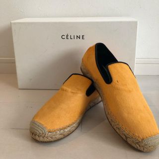 セリーヌ(celine)のCELINE ハラコ　エスパドリーユ(スリッポン/モカシン)