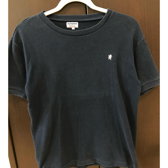 GYMPHLEX(ジムフレックス)のgymphlex 黒Tシャツ　Lサイズ（Mサイズ相当） メンズのトップス(Tシャツ/カットソー(半袖/袖なし))の商品写真