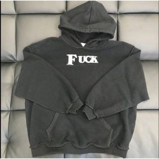 VETEMENTS FUCKフーディーの通販 by mikamika's shop｜ラクマ