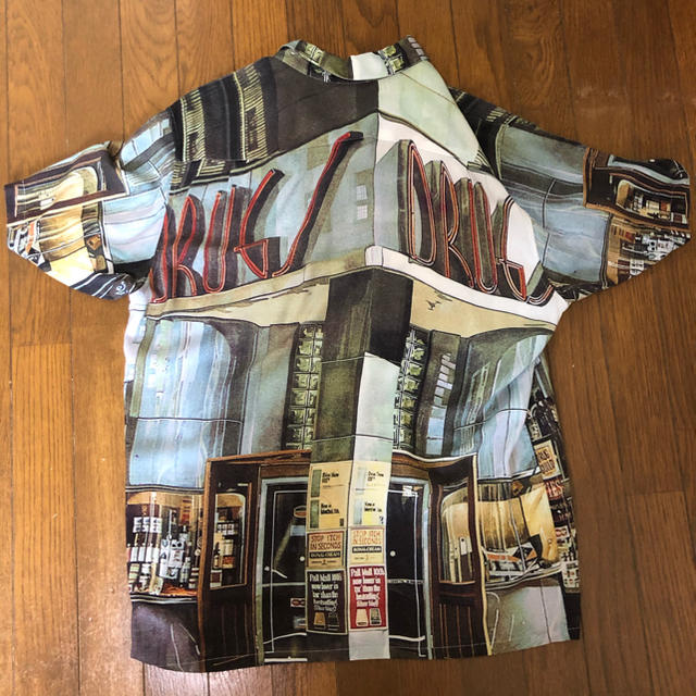 Supreme drugs rayon shirt L