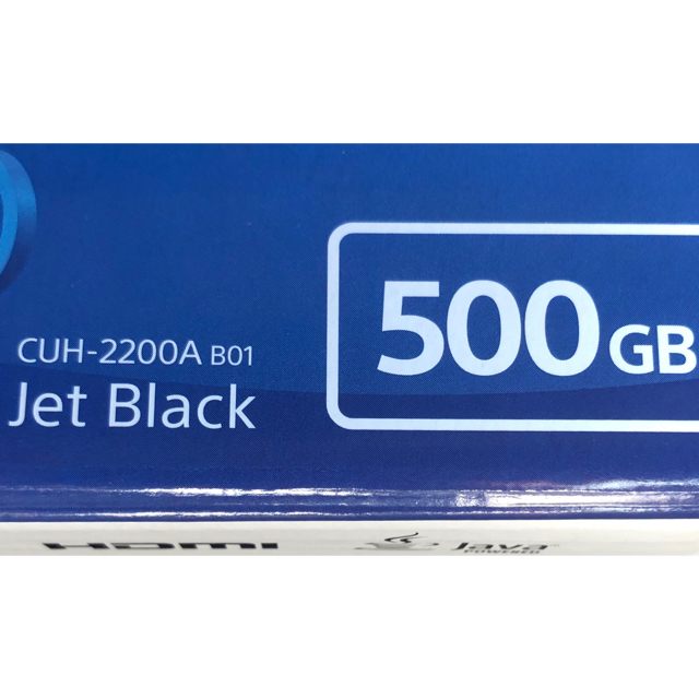 PlayStation®4 ジェット・ブラック 500GB CUH-2200A…本体