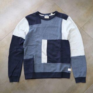 スコッチアンドソーダ(SCOTCH & SODA)の中古◎スコッチ＆ソーダ スウェット パッチワークプルオーバー(スウェット)