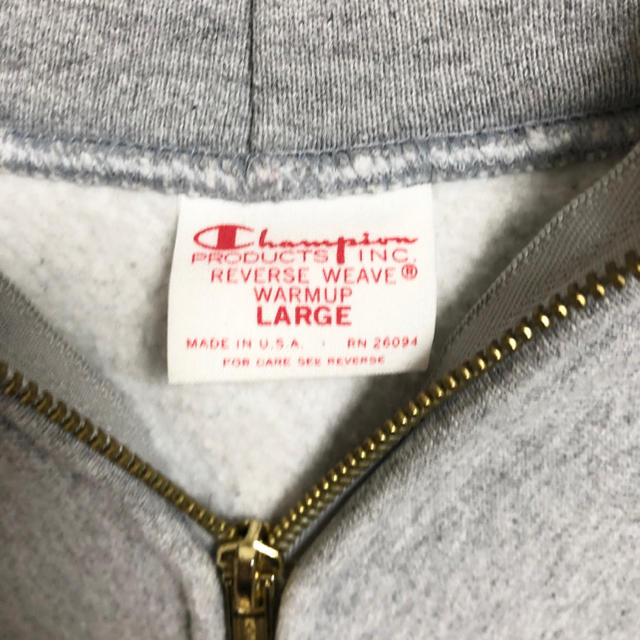 Champion(チャンピオン)のchampion 厚手　ジップパーカー メンズのトップス(パーカー)の商品写真