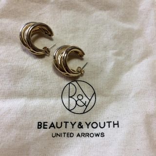 ビューティアンドユースユナイテッドアローズ(BEAUTY&YOUTH UNITED ARROWS)のUNITED ARROWS トリニティゴールドピアス〈KDAIさん専用〉(ピアス)