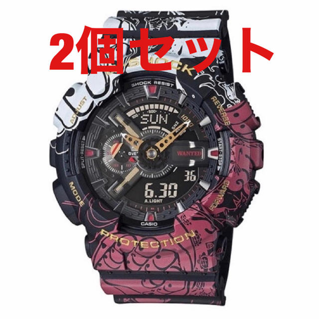 14時までの注文で即日配送 G-SHOCK ワンピース コラボレーションモデル