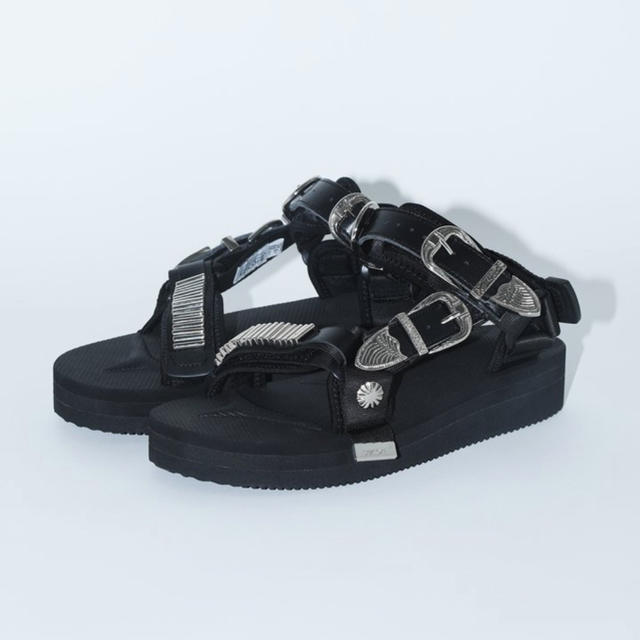 TOGA(トーガ)のTOGA×SUICOKE DEPA SP サンダル VIRILIS 24cm 黒 レディースの靴/シューズ(サンダル)の商品写真