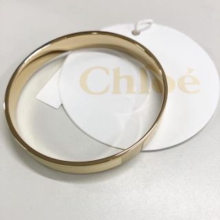 クロエ(Chloe)のChloe  アクセサリー　クロエ　バングル　腕輪　Sサイズ　GOLD(ブレスレット/バングル)