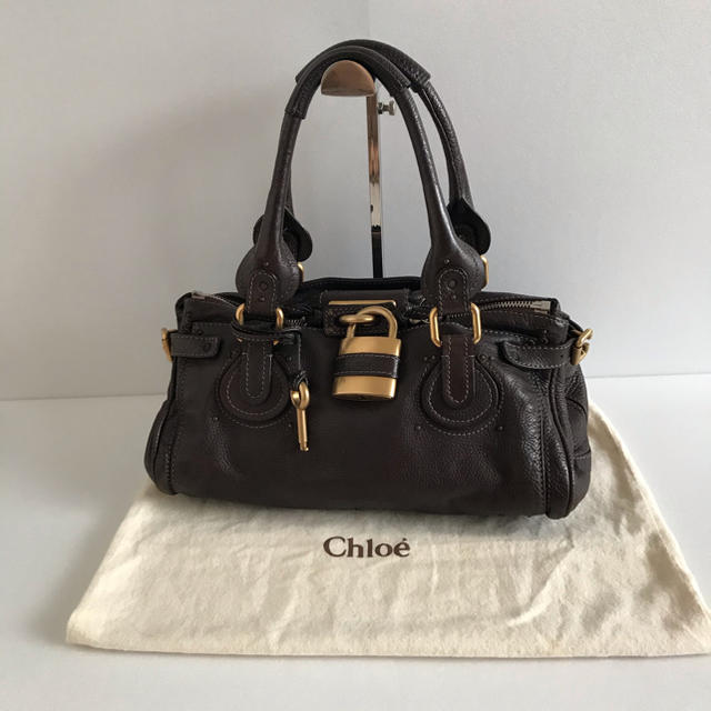 Chloe - Chloe クロエ　パディントン　トートバッグ　レザー　茶