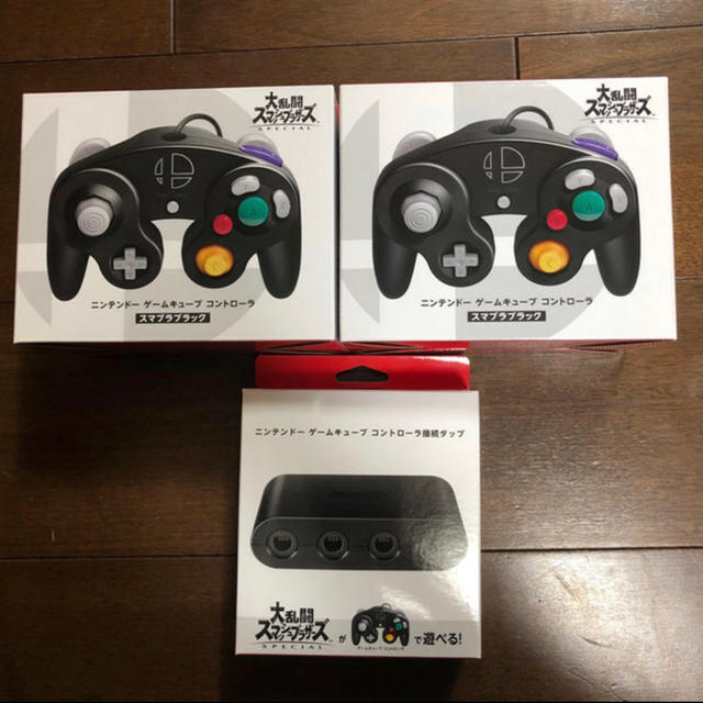 新品未使用 ニンテンドー ゲームキューブ スマブラブラック 2個 新品未使用 ニンテンドー ゲームキューブ スマブラブラック 2個