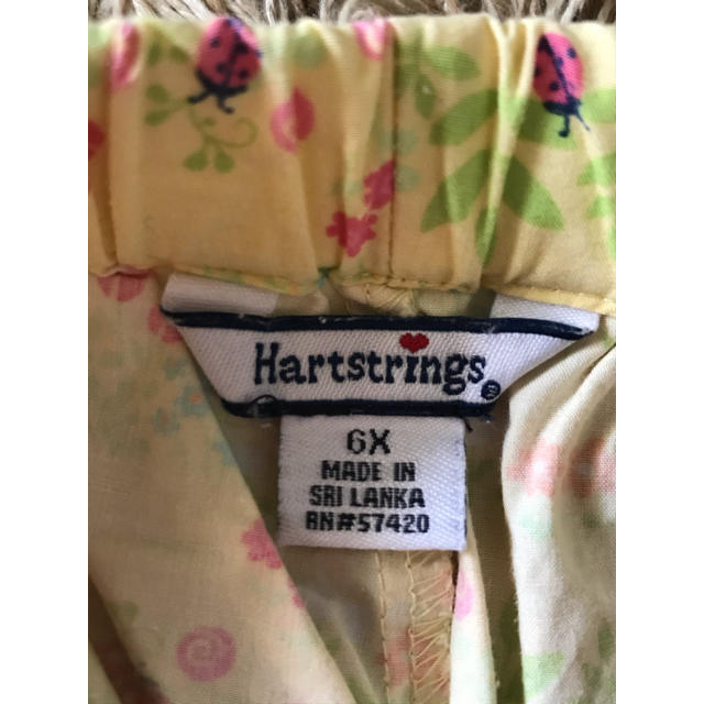 carter's(カーターズ)の送料込み☆Hartstrings ハートストリングス　パンツ　6X 120cm キッズ/ベビー/マタニティのキッズ服女の子用(90cm~)(パンツ/スパッツ)の商品写真