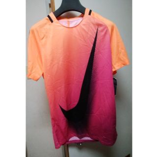 ナイキ(NIKE)の新品 タグ付 NIKE DRI-FIT BIG SWOOSH S/S T L(Tシャツ/カットソー(半袖/袖なし))