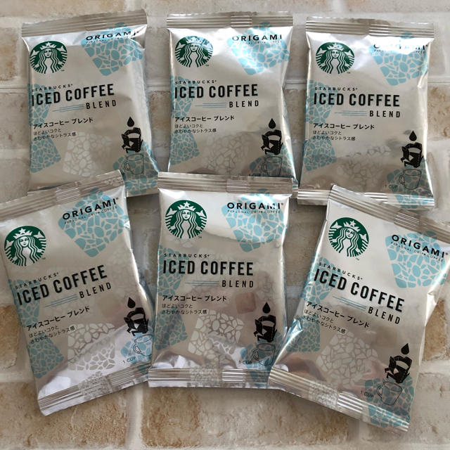 Starbucks Coffee(スターバックスコーヒー)のスターバックスコーヒー アイスコーヒーブレンド ドリップコーヒー お試し6袋 食品/飲料/酒の飲料(コーヒー)の商品写真