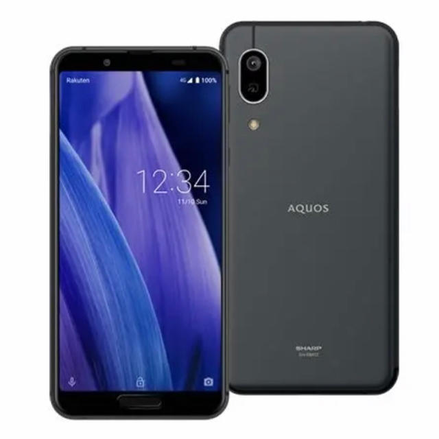 SHARP Aquos SENSE 3 lite, SIMフリー ブラック