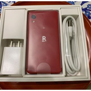 ラクテン(Rakuten)の楽天ミニ クリムゾンレッド(スマートフォン本体)