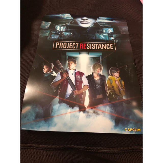 CAPCOM(カプコン)のポスター　Project Resistance CAPCOMカプコン エンタメ/ホビーのアニメグッズ(ポスター)の商品写真