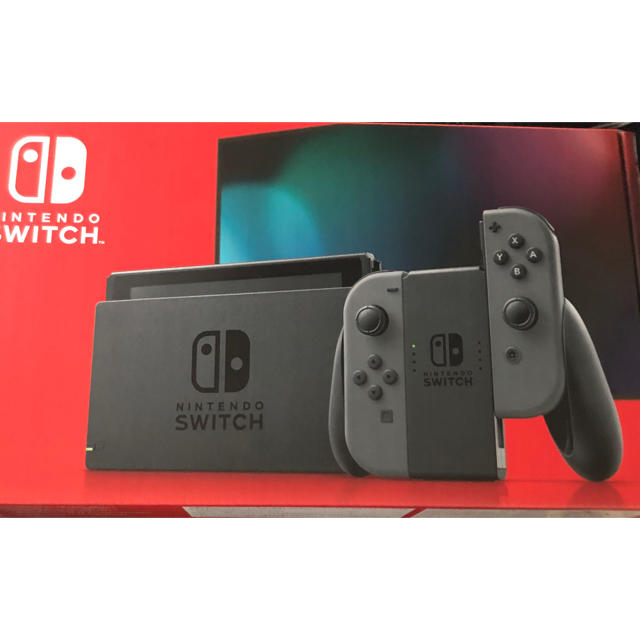 新品未開封★Switch 任天堂スイッチ 本体 グレー ニンテンドウ