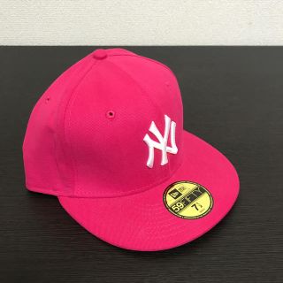 ニューエラー(NEW ERA)のNEW ERA 59FIFTY NY ピンク(キャップ)