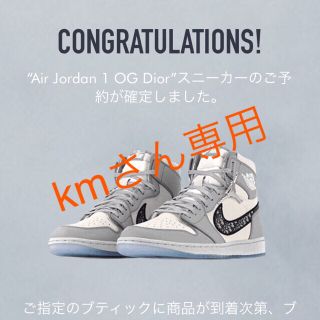 ナイキ(NIKE)のDior x Nike Air Jordan 1 High OG(スニーカー)