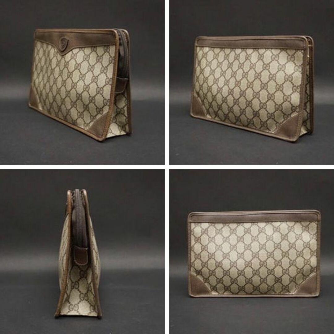 Gucci(グッチ)のオールドグッチ GUCCI  PVC ハンドバック レトロ ヴィンテージ レディースのバッグ(クラッチバッグ)の商品写真