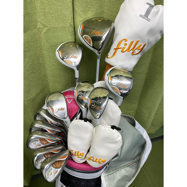 Callaway(キャロウェイ)の一部新品！Callaway New filly set☆ゴルフクラブセット スポーツ/アウトドアのゴルフ(クラブ)の商品写真