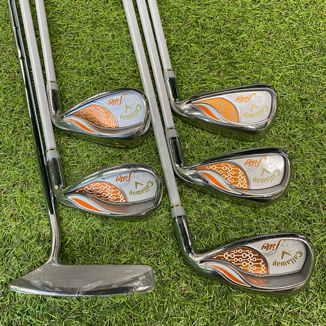 Callaway(キャロウェイ)の一部新品！Callaway New filly set☆ゴルフクラブセット スポーツ/アウトドアのゴルフ(クラブ)の商品写真