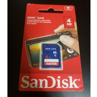 サンディスク(SanDisk)の新品 SanDisk SDHCカード 4GB 海外版(その他)