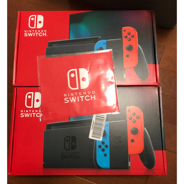 限定セール!】 Switch Nintendo - クロス ネオン + Switch 2台