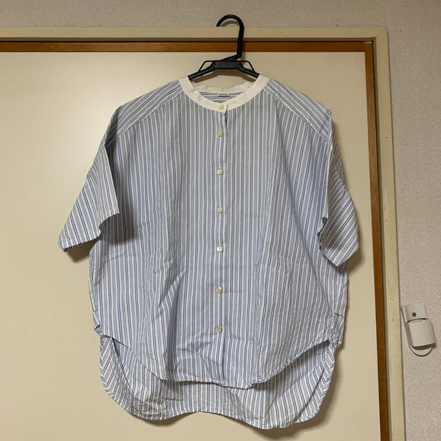 PAR ICI(パーリッシィ)のPAR ICI ストライプ半袖シャツ レディースのトップス(シャツ/ブラウス(半袖/袖なし))の商品写真