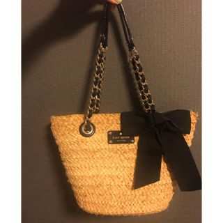 ケイトスペードニューヨーク(kate spade new york)のケイトスペード  カゴバック(かごバッグ/ストローバッグ)