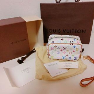 ルイヴィトン(LOUIS VUITTON)のルイヴィトン★デジカメケースミニポーチ（マルチカラー）(ポーチ)