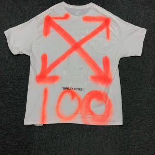 OFF-WHITE - 1053☆オフホワイト 村上隆 Tシャツ XL シリアルナンバー