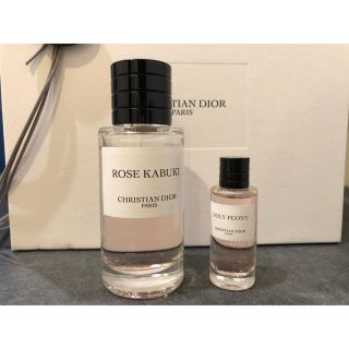 クリスチャンディオール(Christian Dior)のDior Rose Kabuki 40ml. Holy Peony 7.5ml (香水(女性用))