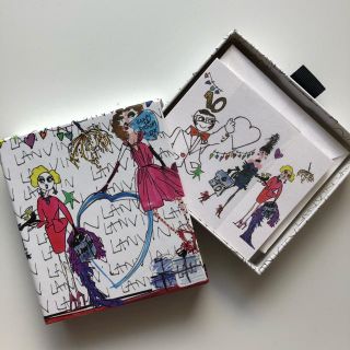 ランバン(LANVIN)のランバン LANVIN レターセット 雑誌付録 ミニレター  新品 未使用(カード/レター/ラッピング)