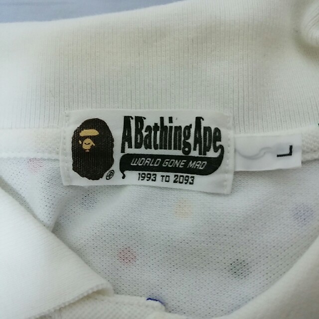 A BATHING APE(アベイシングエイプ)のA BATHING APE　半袖鹿の子ポロシャツ メンズのトップス(ポロシャツ)の商品写真