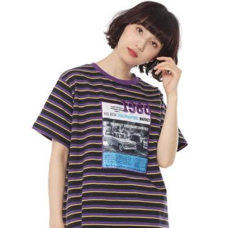 スピンズ(SPINNS)のSPINNS トップス(Tシャツ(半袖/袖なし))