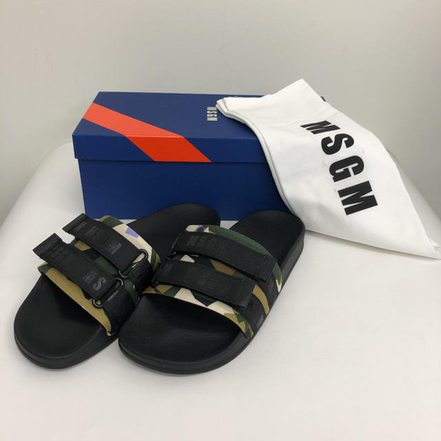 MSGM(エムエスジイエム)のMSGM エムエスジイエムシャワーサンダル メンズの靴/シューズ(サンダル)の商品写真