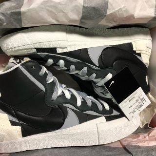 ナイキ(NIKE)のナイキ sakai BLAZER MID ブレーザー ブレザー ブレイザー　28(スニーカー)