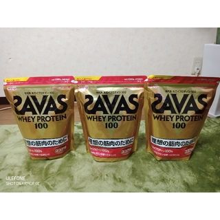 SAVAS - 【3袋激安】SAVASホエイプロテイン100 ココア味1050g の通販｜ラクマ