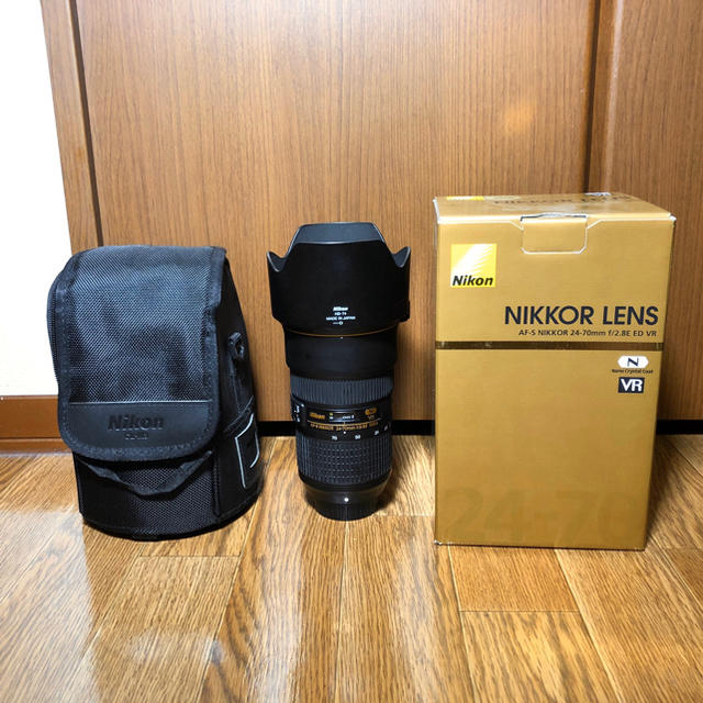 Nikon(ニコン)のAF-S NIKKOR 24-70mm f2.8E ED VR スマホ/家電/カメラのカメラ(レンズ(ズーム))の商品写真