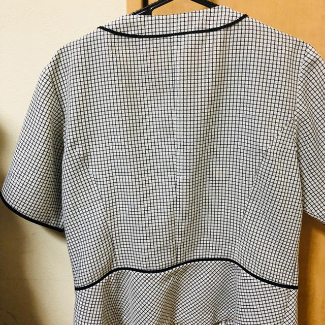 enjoi(エンジョイ)の13号事務服夏用オーバーブラウス レディースのトップス(シャツ/ブラウス(半袖/袖なし))の商品写真