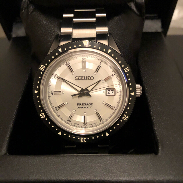 SEIKO(セイコー)のセイコープレザージュ　ワンプッシュクロノ復刻　sarx069 メンズの時計(腕時計(アナログ))の商品写真