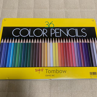 トンボエンピツ(トンボ鉛筆)の色鉛筆36色(色鉛筆)